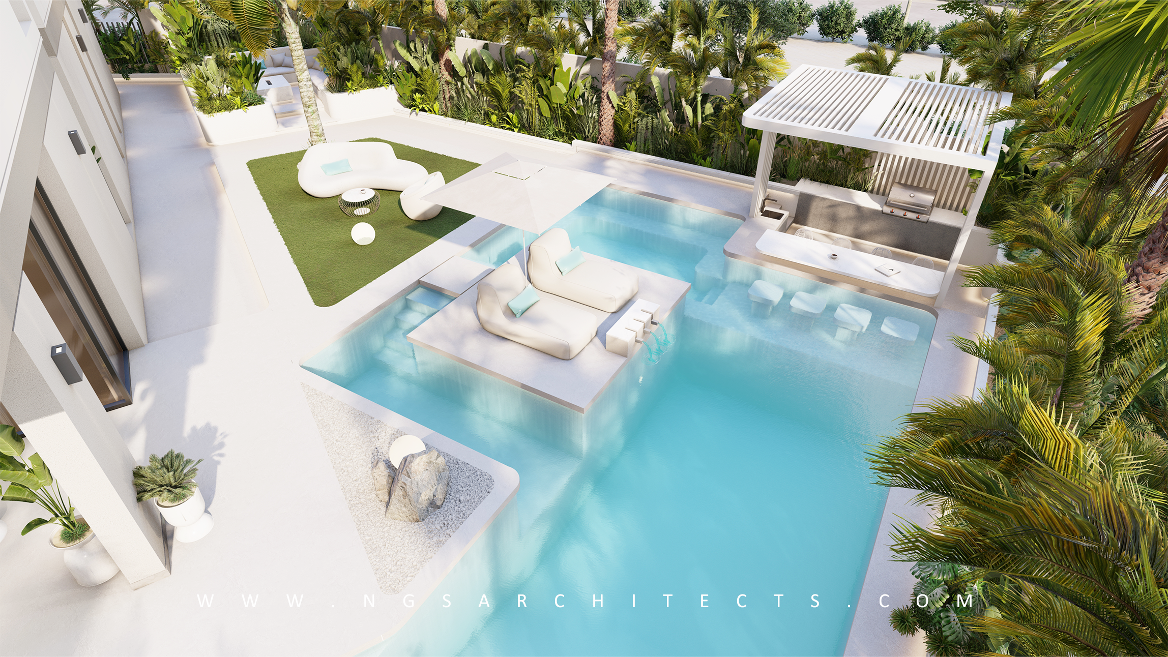 Tilal Al Ghaf - Harmony 3 - Dubai UAE - Landscape Design & Build