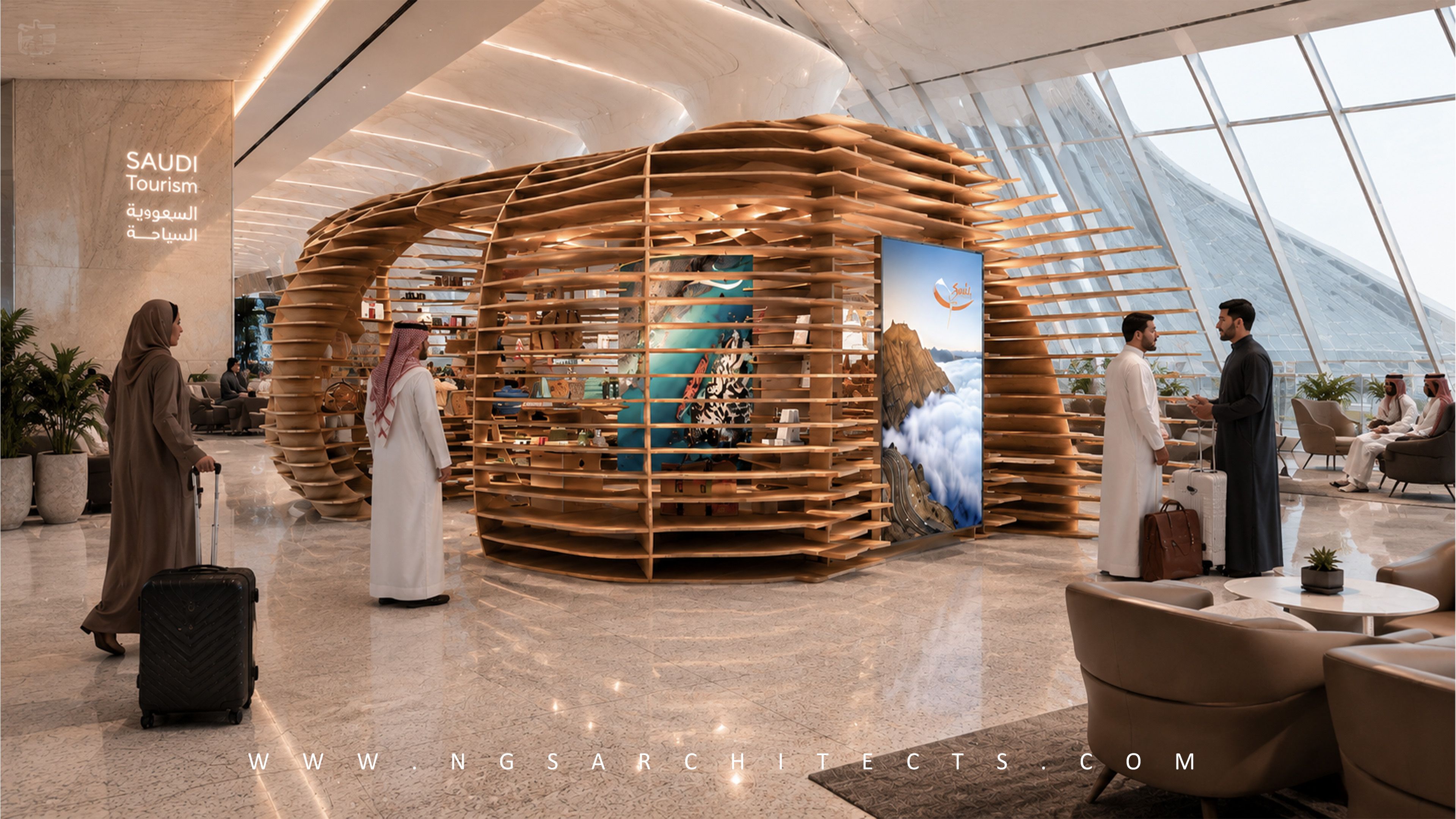 Tourist Pavillion - Saudi Arabia