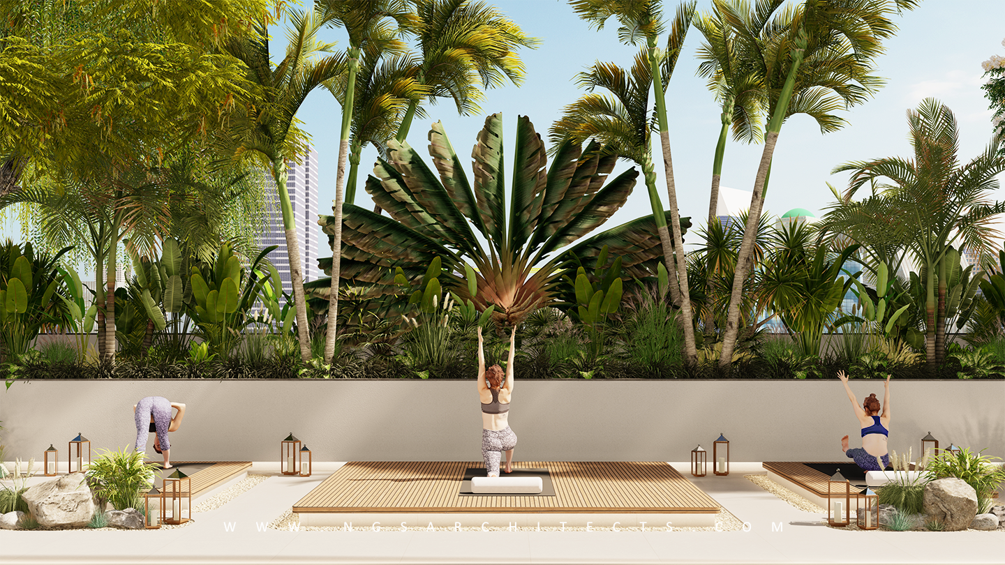 Elemental 78 - Al Satwa - Dubai - UAE - Tower Landscape Design (Client - Al Barari)