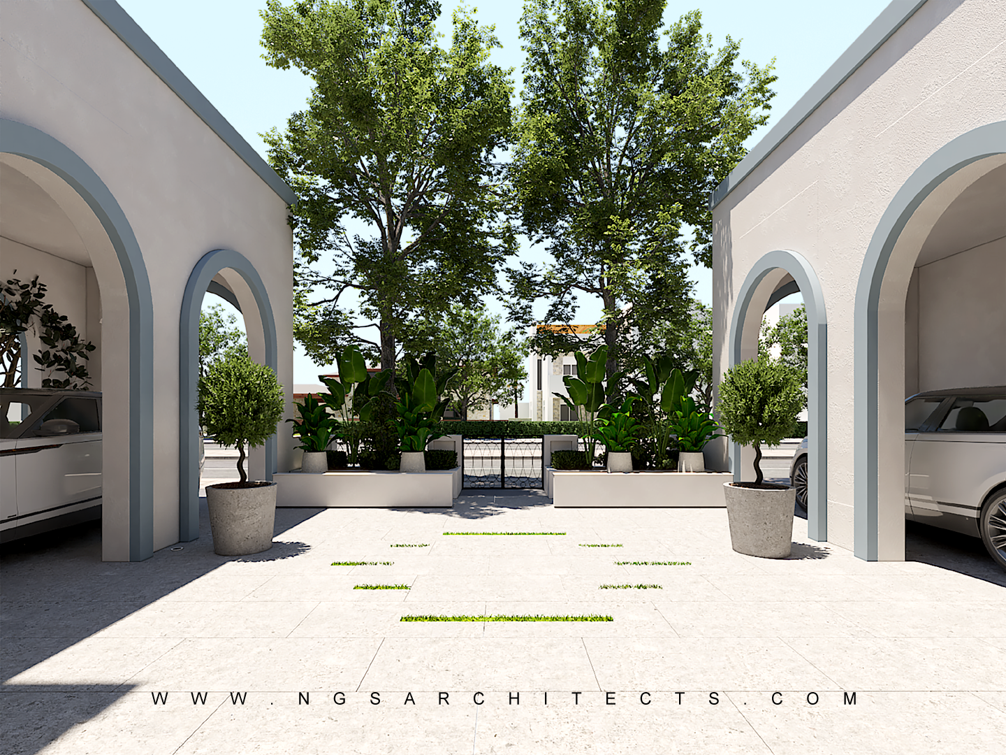 The Extension (Landscape Design) - Falcon City - Dubai - Design & Build