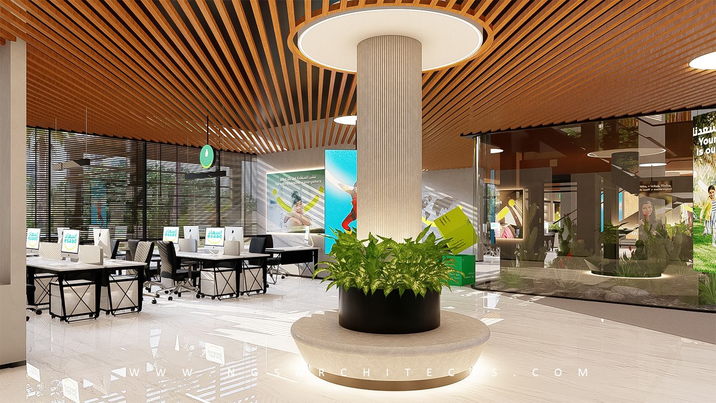 Esaad Card Center - Dubai Police Officer's Club - Interior Design - UAE