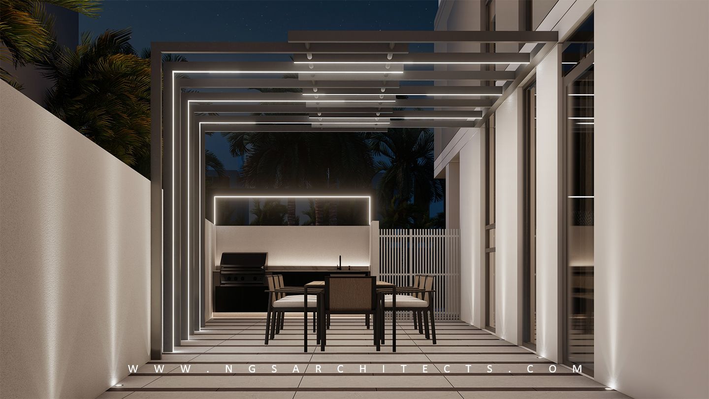 Golf Grove V.145 - Landscape & Architecture Design - Dubai Hills Estate - UAE