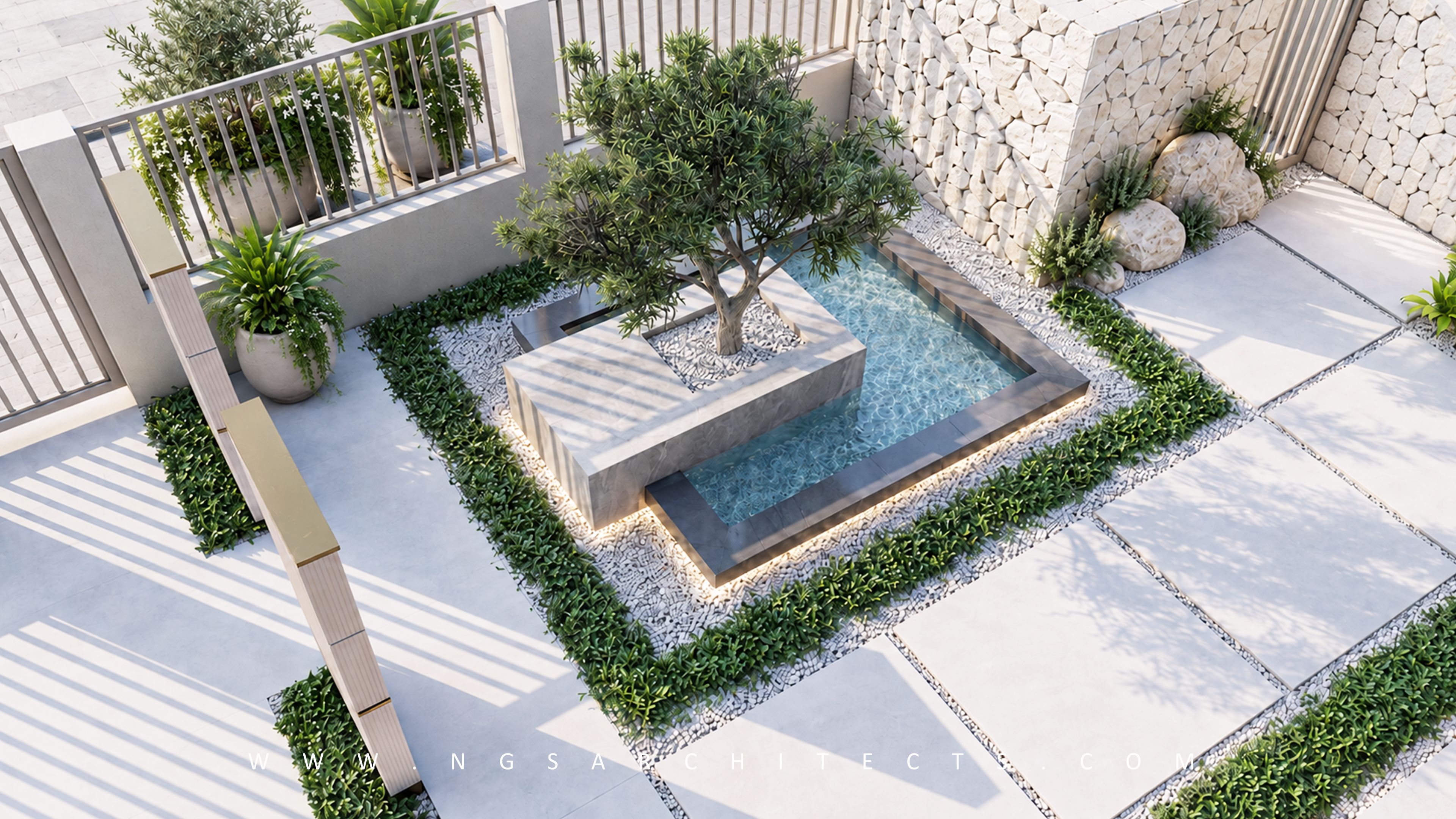 Dubai Hills Estate - Sidra 2 - Villa 372 - Dubai - UAE - Landscape Design (Client - Private)