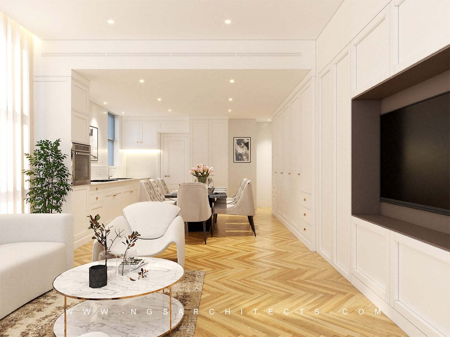 The Extension (Interior Design) - Falcon City - Dubai - Design & Build