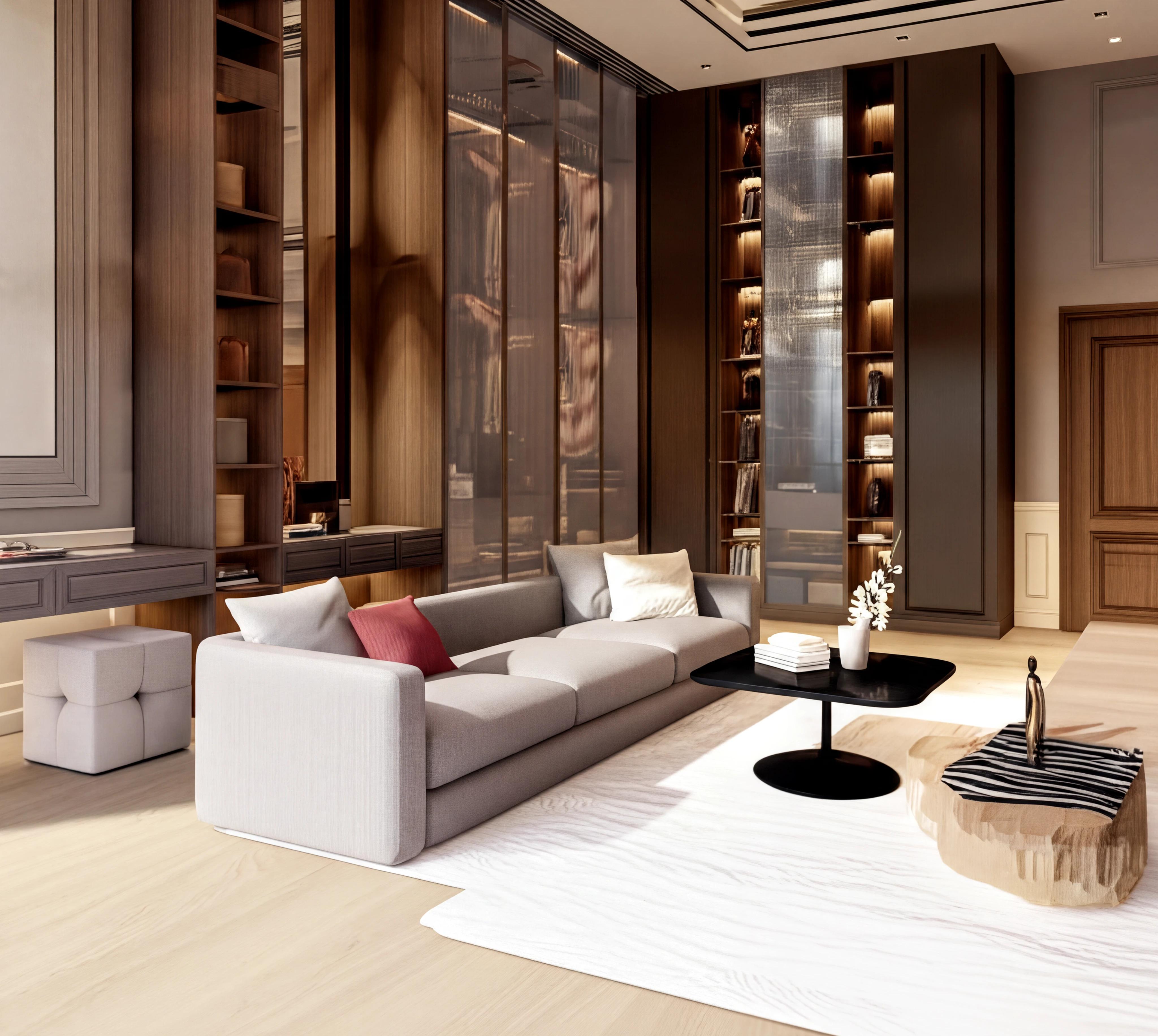 Dubai Hills Estate - Golf Grove - Master Bedroom Interior Design & Build - Dubai - UAE