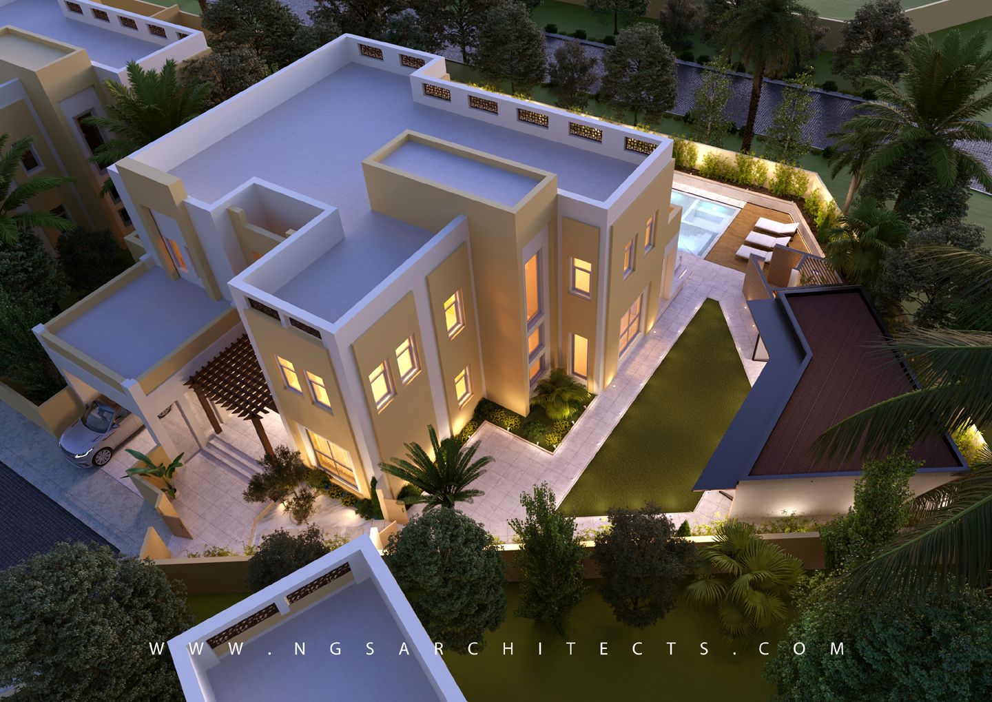 0/2 Mudon - Dubai - Landscape - Design & Build - Project Manage - Completed - Winner of The Arabian Property Awards 2021/22 (London, UK) & The Luxury Lifestyle Awards 2022 (New York, USA)