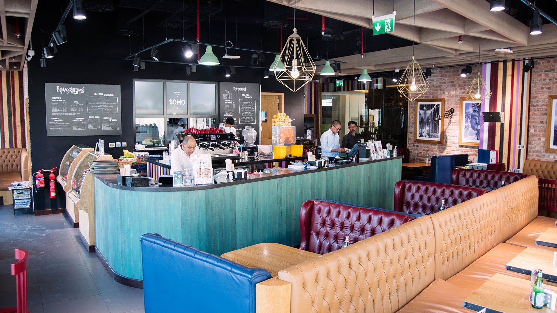 Soho Grill - Genuine UK Reclaimed Bricks - Dubai - UAE - Multiple Locations