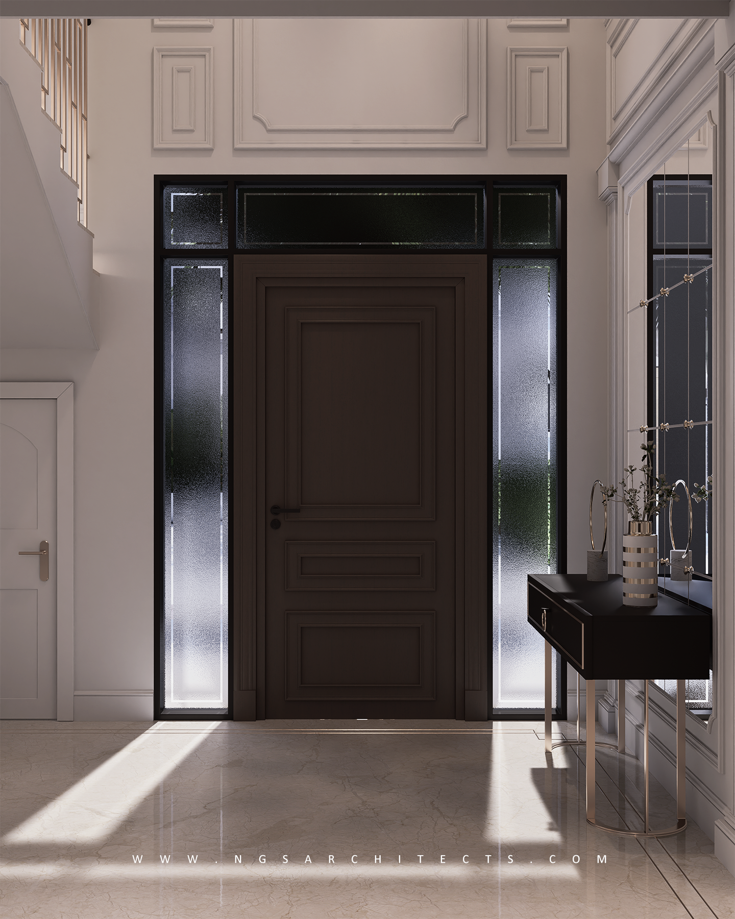 The Villa Community - CC4 - Design and Build - Interior Design - Entrance Lobby - Corridor