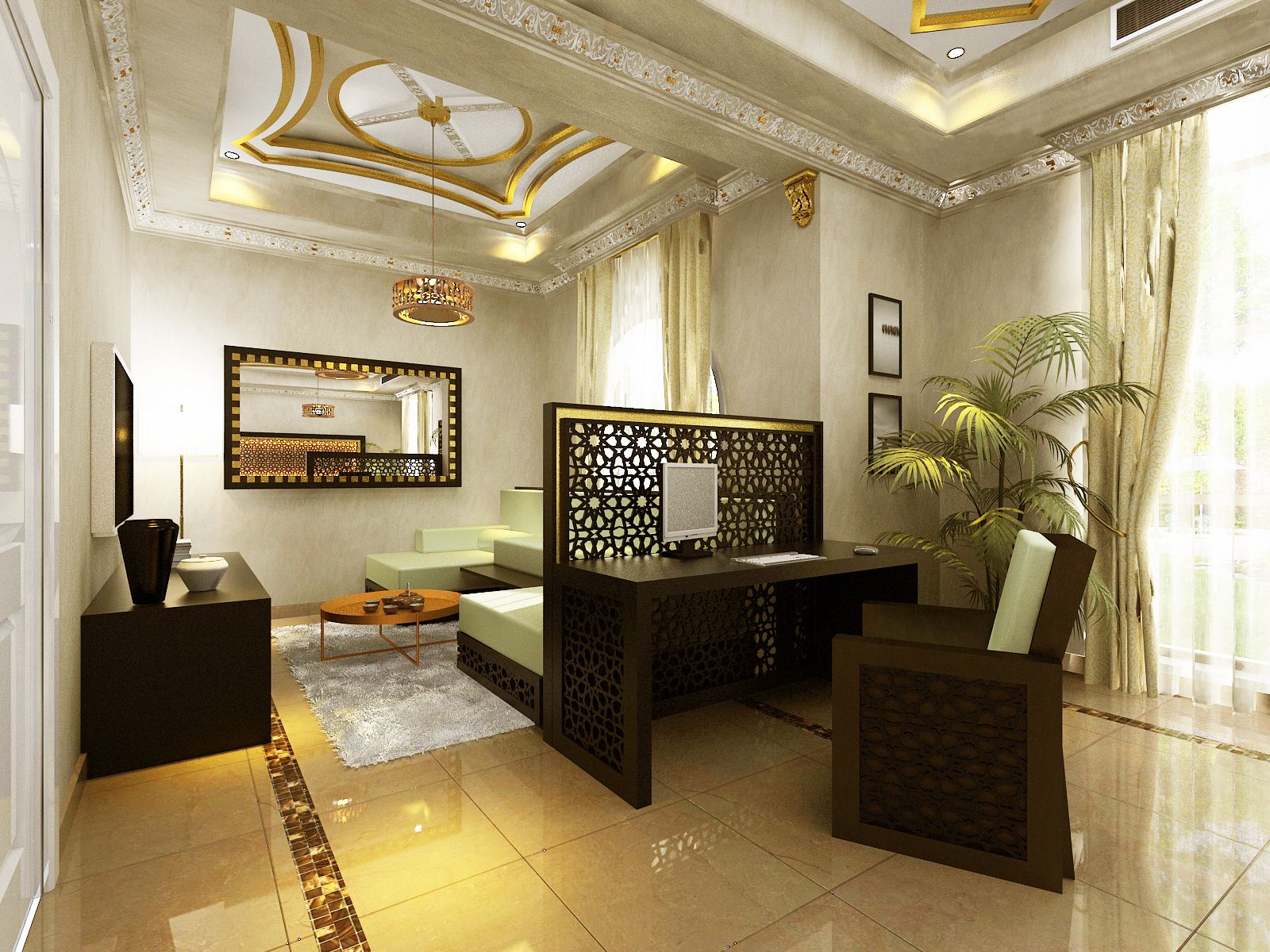 Arabesque Master Bedroom - Abu Dhabi - UAE