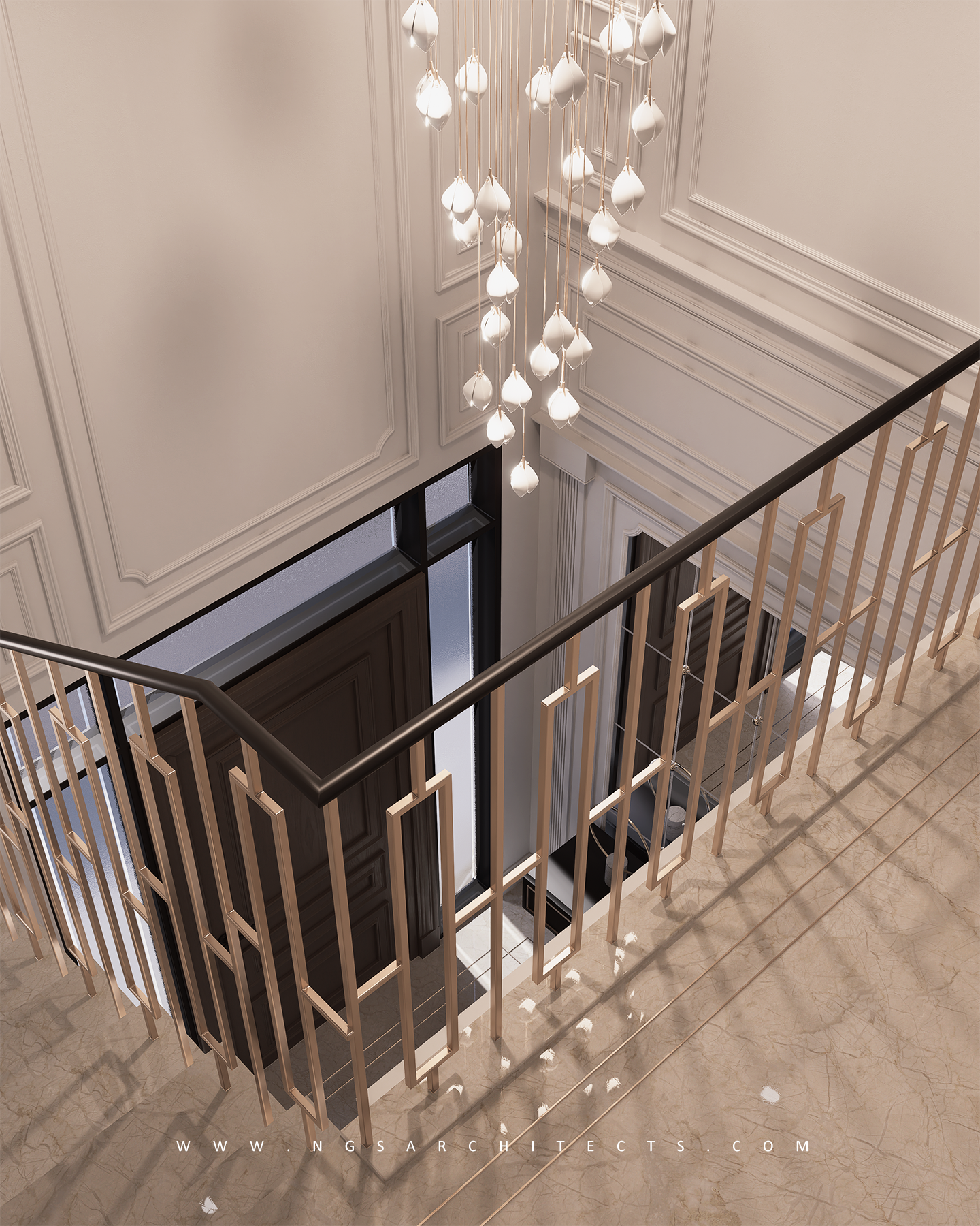 The Villa Community - CC4 - Design and Build - Interior Design - Entrance Lobby - Corridor