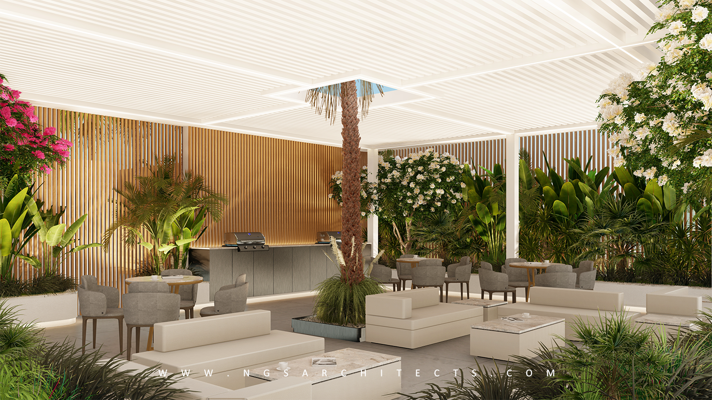 Elemental 78 - Al Satwa - Dubai - UAE - Tower Landscape Design (Client - Al Barari)