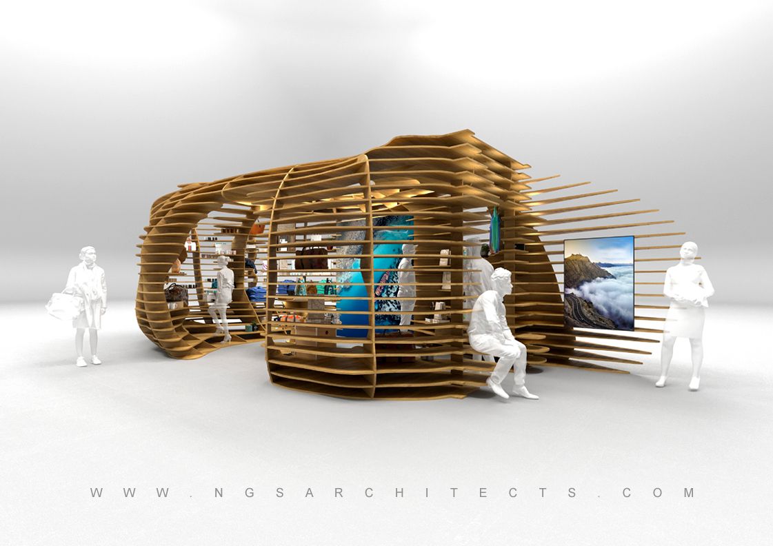 Tourist Pavilion - Client Touchline