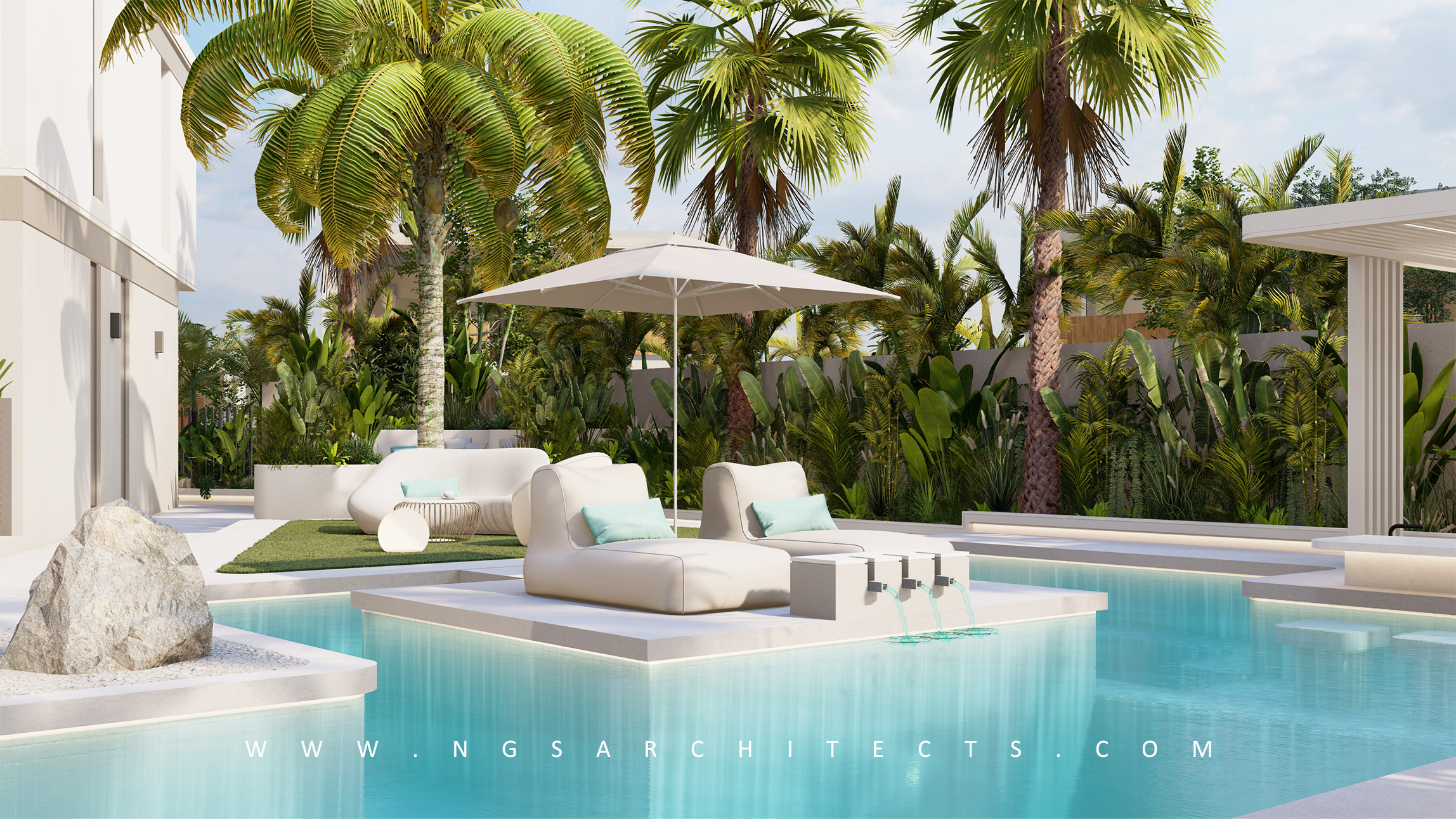 Tilal Al Ghaf - Harmony 3 - Dubai UAE - Landscape Design & Build