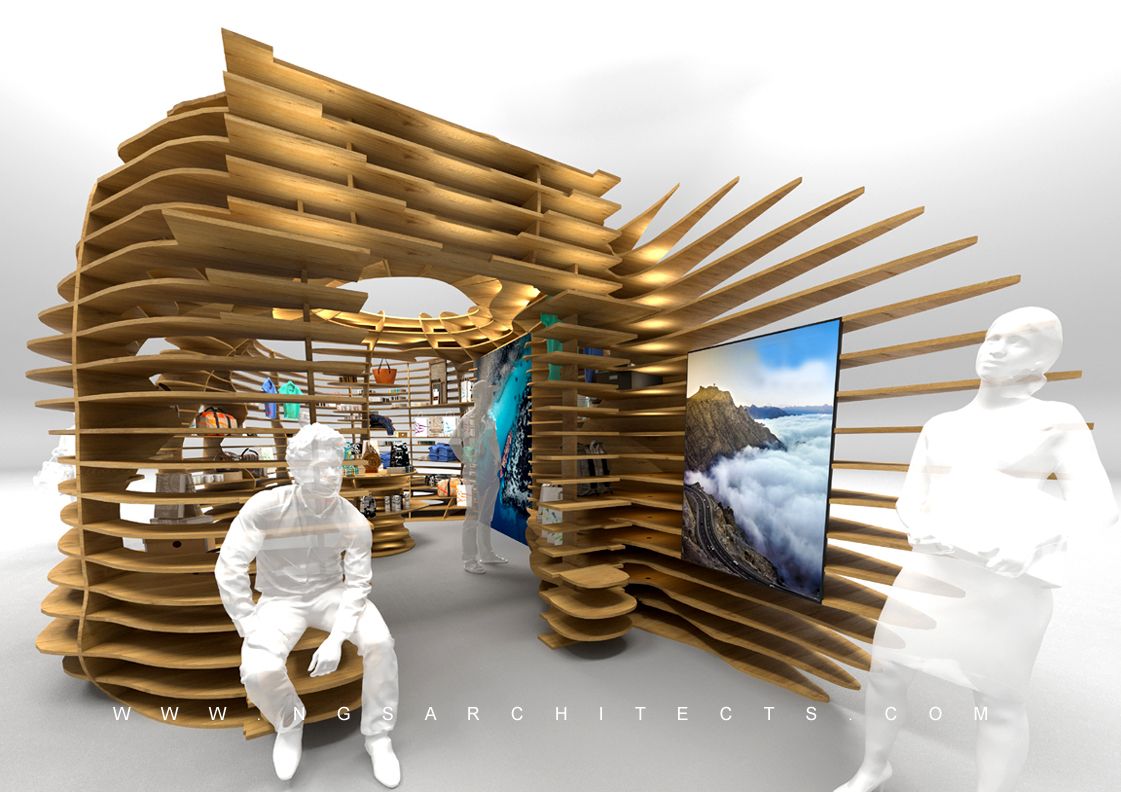 Tourist Pavilion - Client Touchline