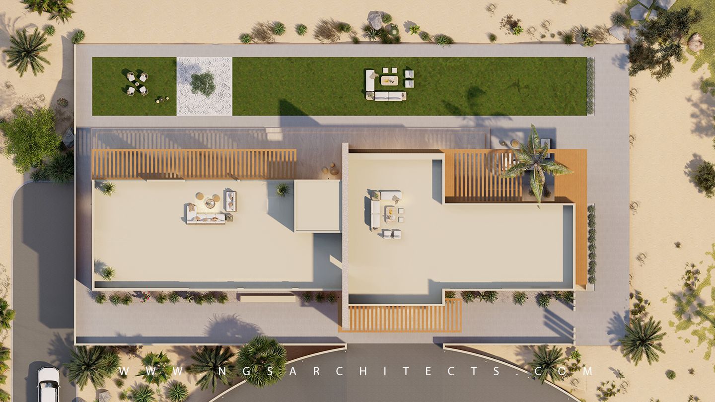 Sharjah - Sandscape Retreat - Architecture Design