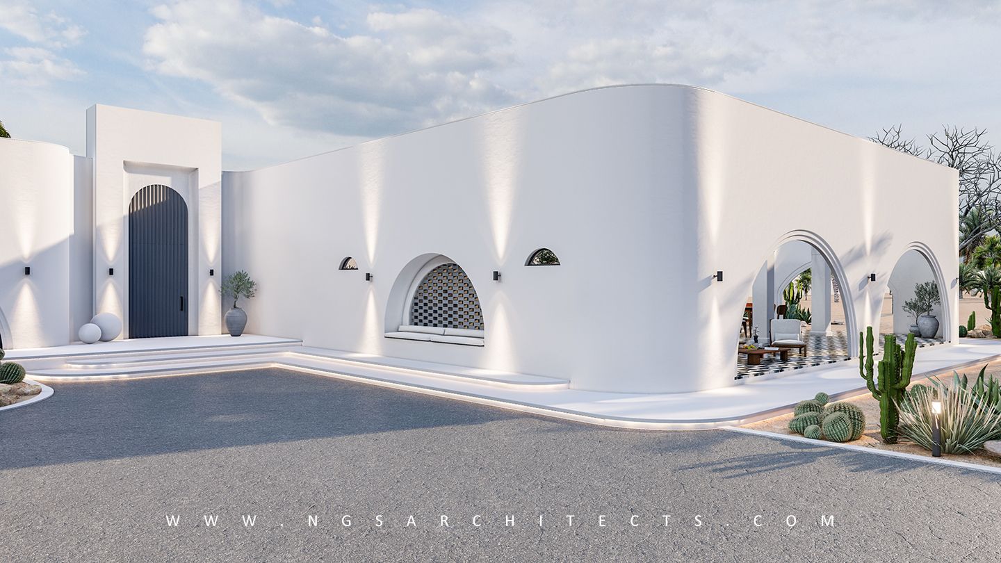 Sharjah - Villa Oasis - Architecture Design