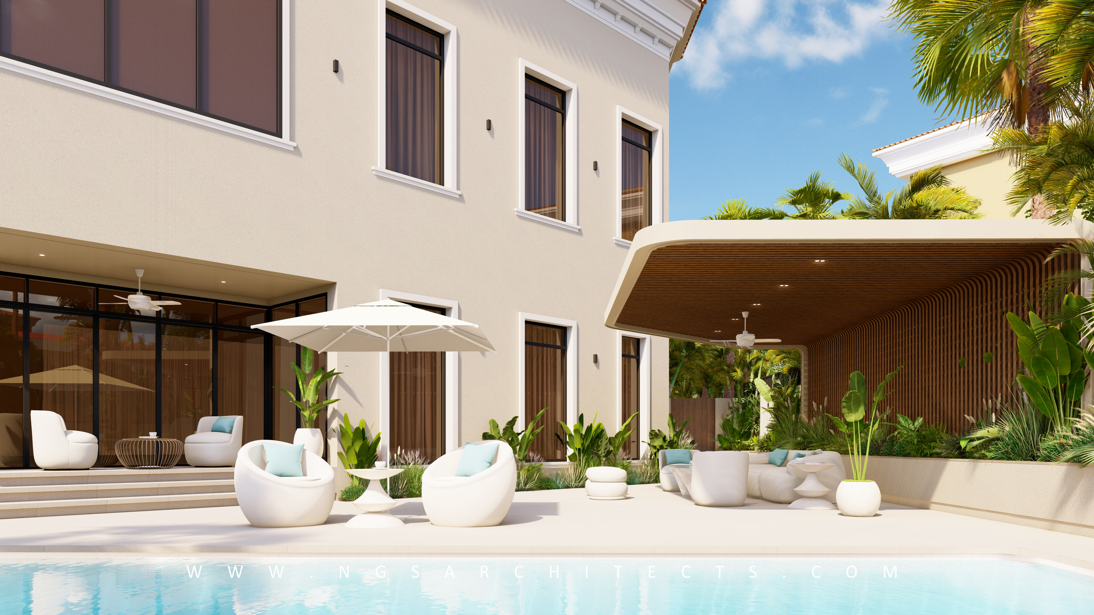 The Villa Community - Centro CC10 - Villa 7 - Dubai - UAE - Landscape Design (Client - Private)