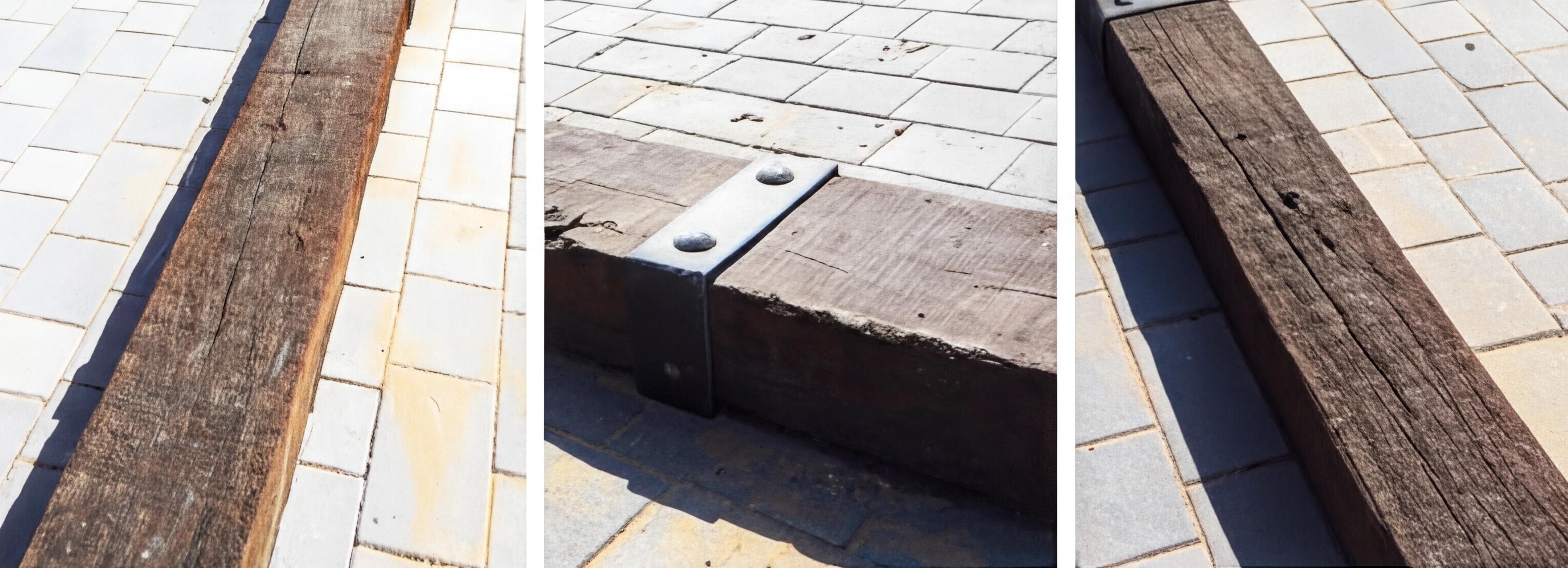 La Mer - Genuine Reclaimed Railway Sleepers - Dubai - UAE