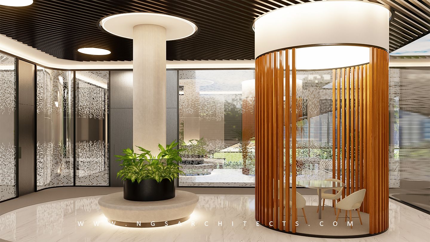 Esaad Card Center - Dubai Police Officer's Club - Interior Design - UAE