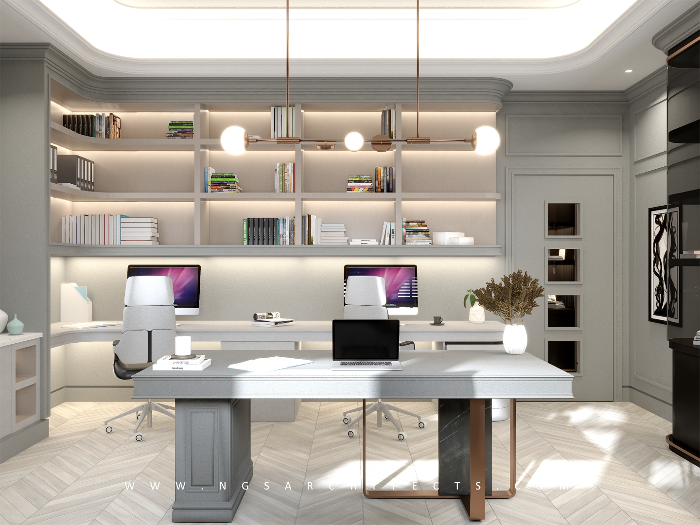 The Villa Community - CC4 - Design and Build - Interior Design - Study