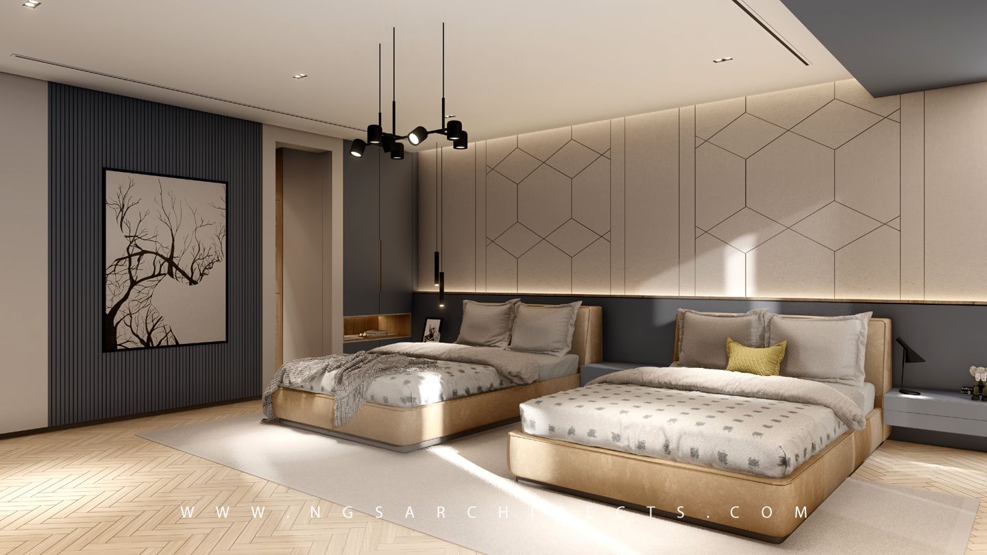 The Villa Community - V18 - Design and Build - Interior Design - Boys Bedroom