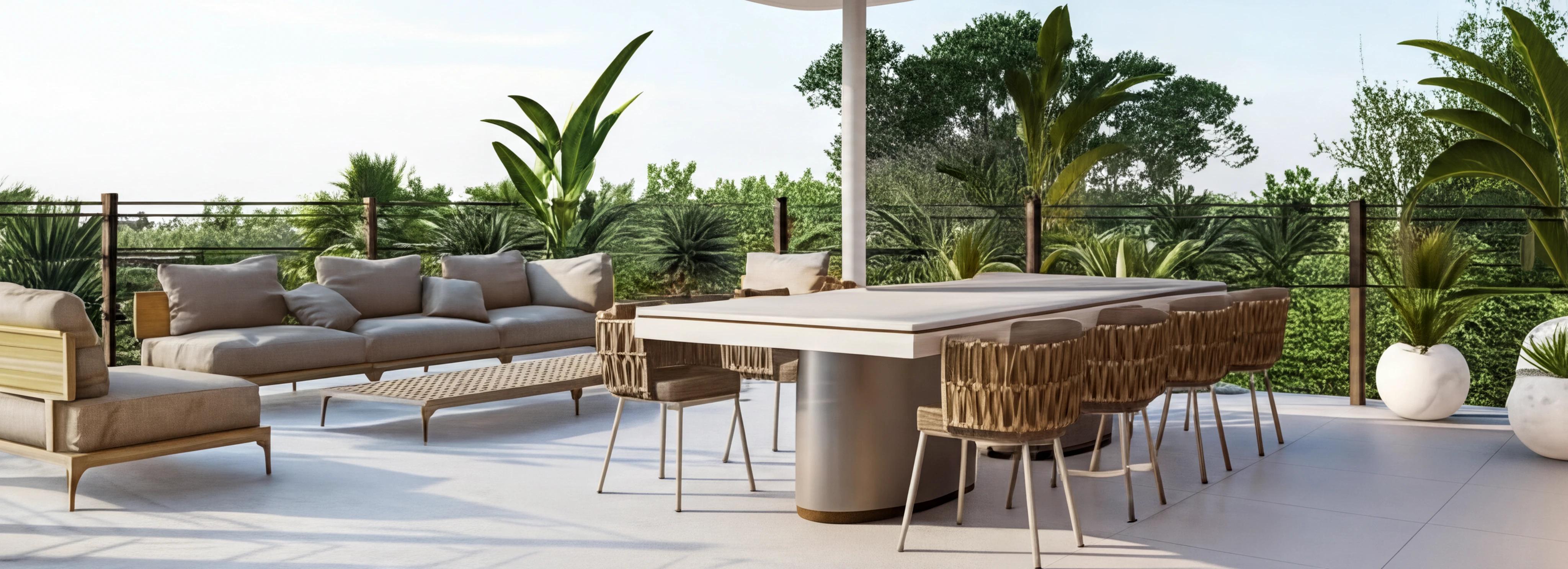 Roof Garden - The Pearl Jumeirah - Zone F - V3 - Landscape Design - Dubai - UAE