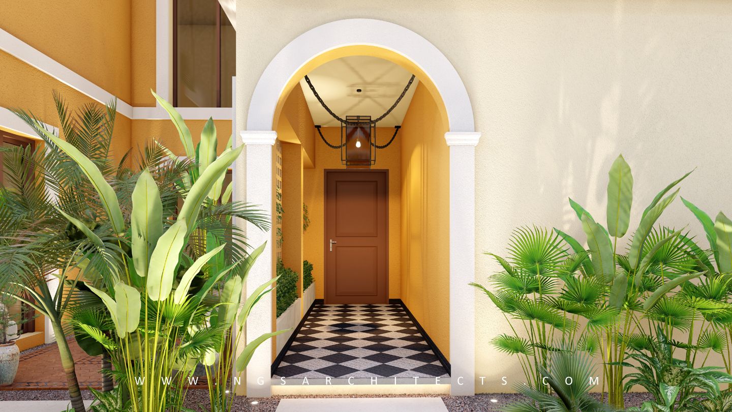 Sur La Mer - Guatemalan Inspired Landscape Design and Build - Dubai - UAE