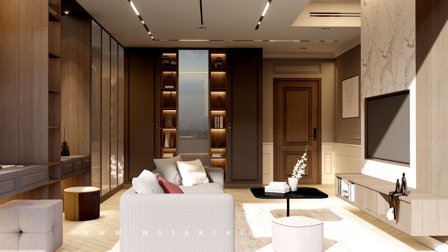 Dubai Hills Estate - Golf Grove - Master Bedroom Interior Design & Build - Dubai - UAE