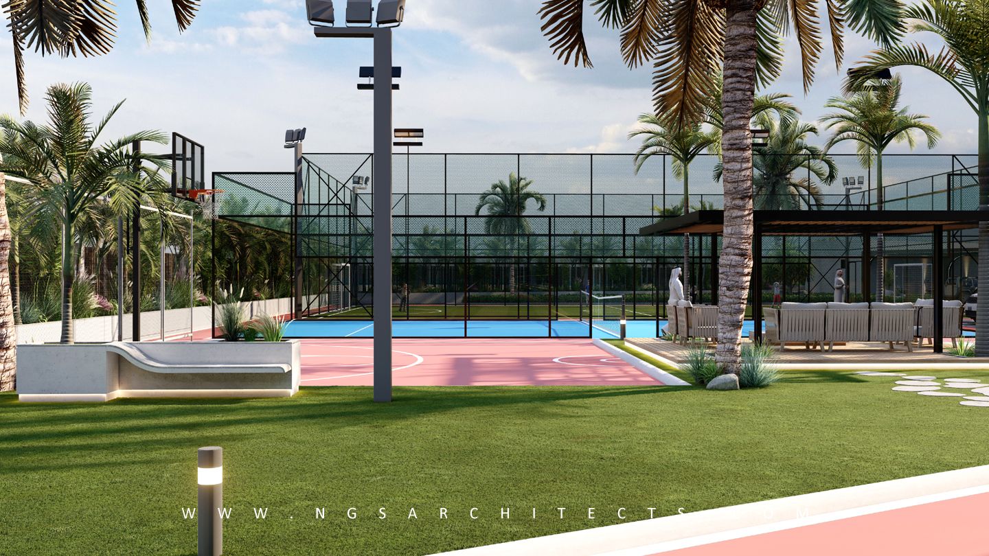 Beach Front Property - Private Client - Landscape Design - Sharjah - UAE