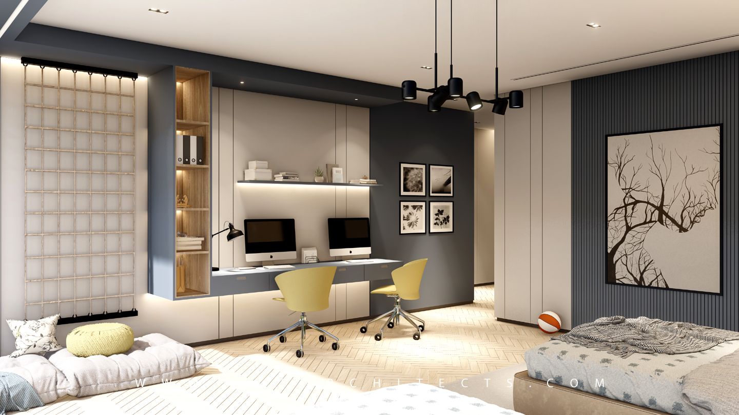 The Villa Community - V18 - Design and Build - Interior Design - Boys Bedroom