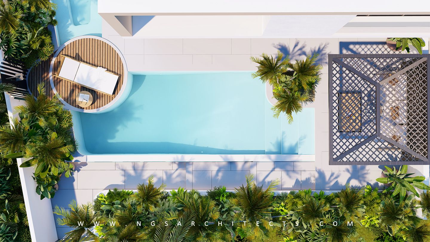 Golf Grove V93 - Landscape Design - Dubai Hills Estate - UAE