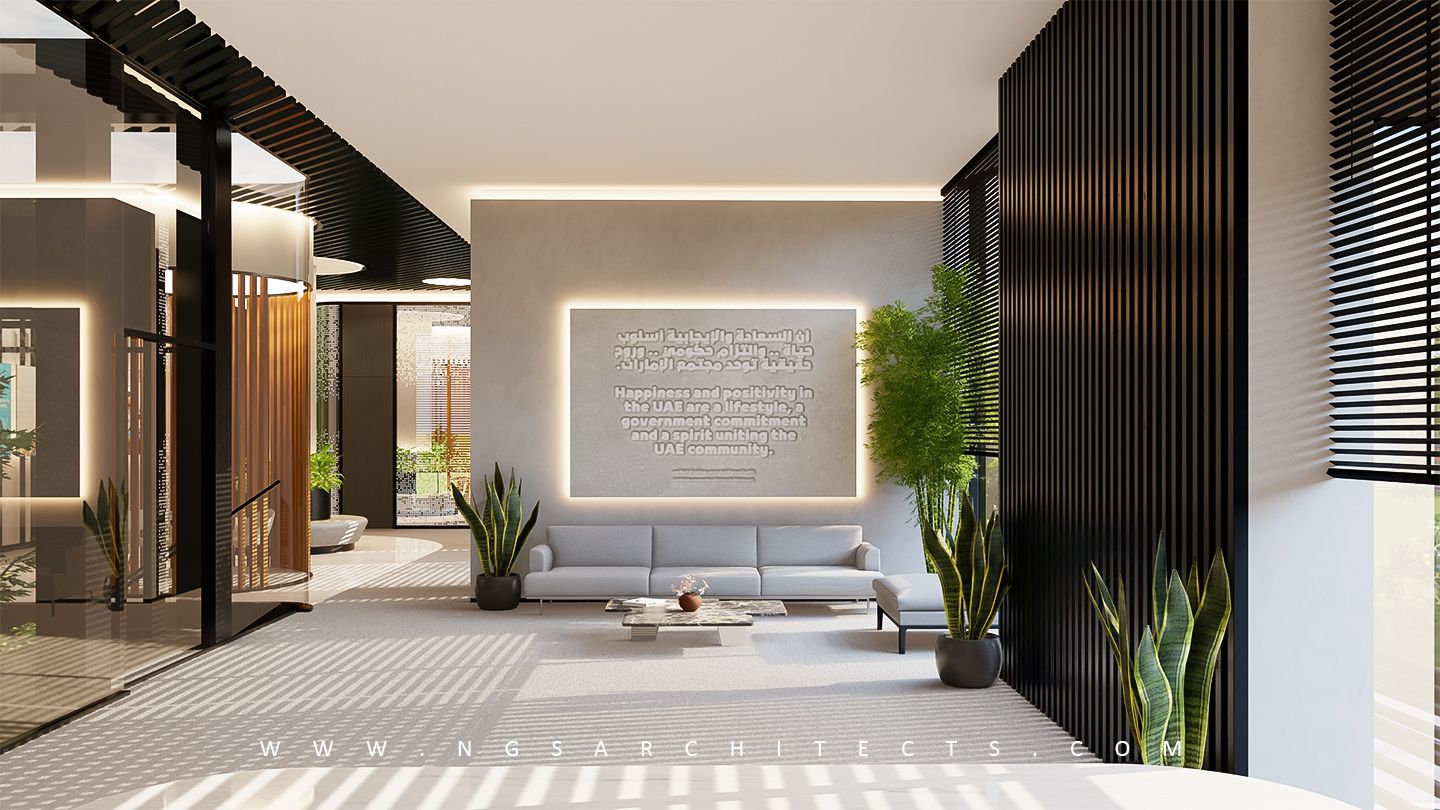 Esaad Card Center - Dubai Police Officer's Club - Interior Design - UAE