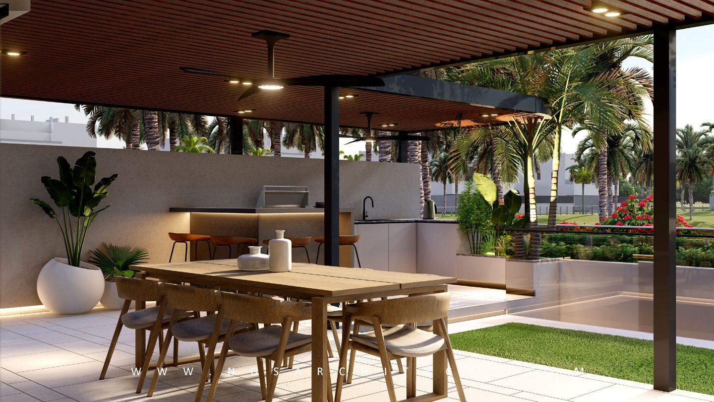 Meadows 7 - Villa 42 - Design and Build - Landscape - Facade Design