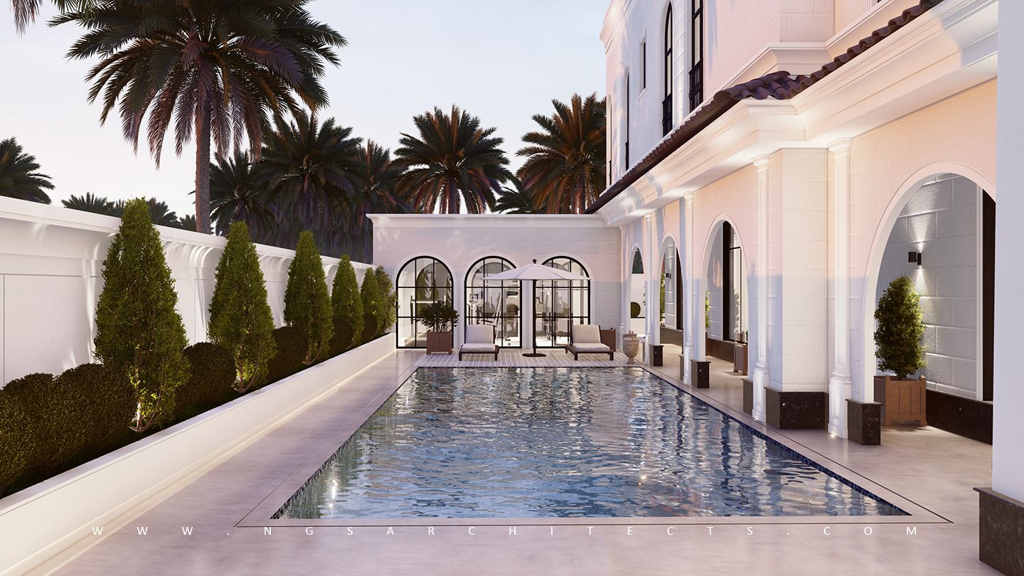 Al Khawaneej Villa - Architecture & Landscape Design - Dubai - UAE