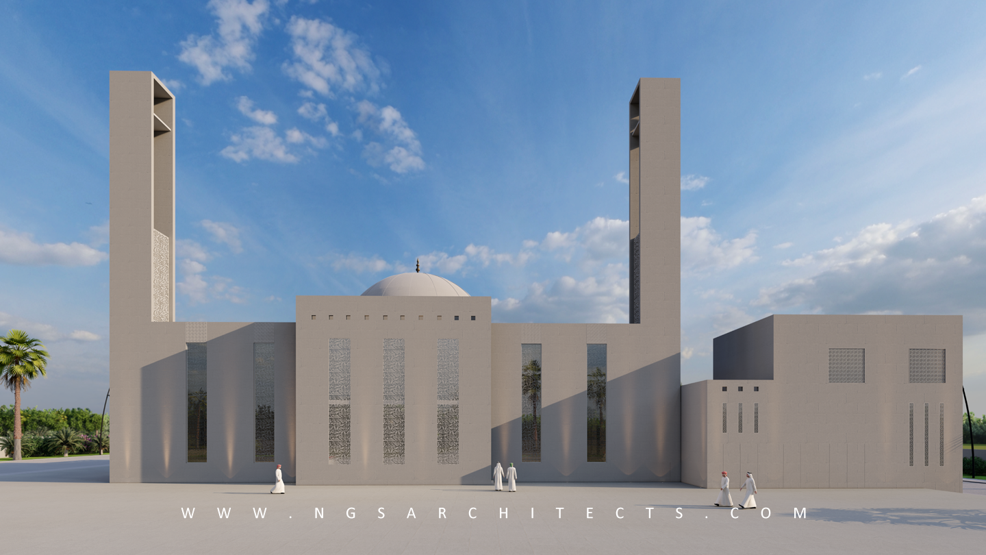 Mosque - Architecture - Dubai - UAE