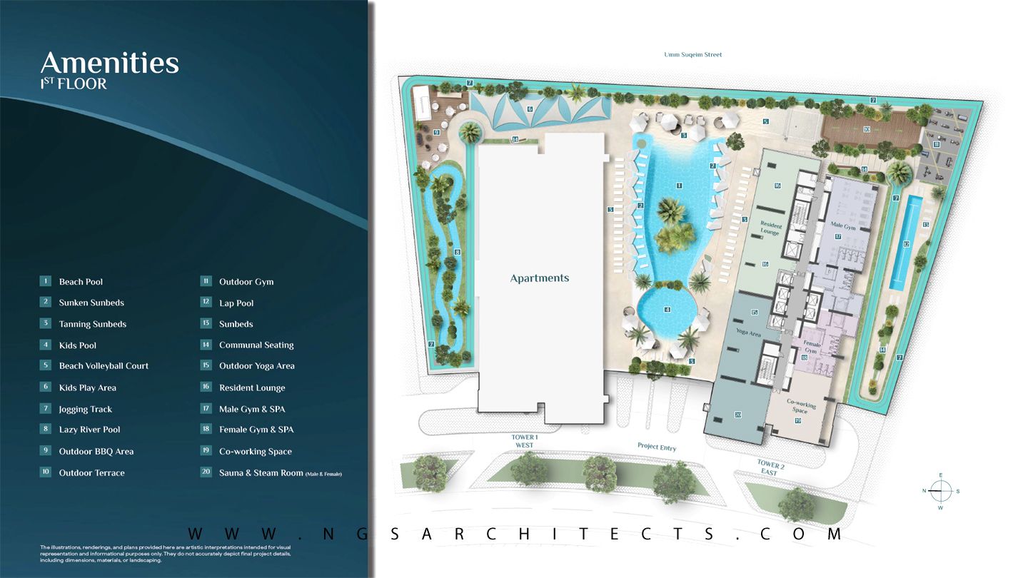 Sky Hills Residence - Landscape Design - Al Barsha South - Dubai