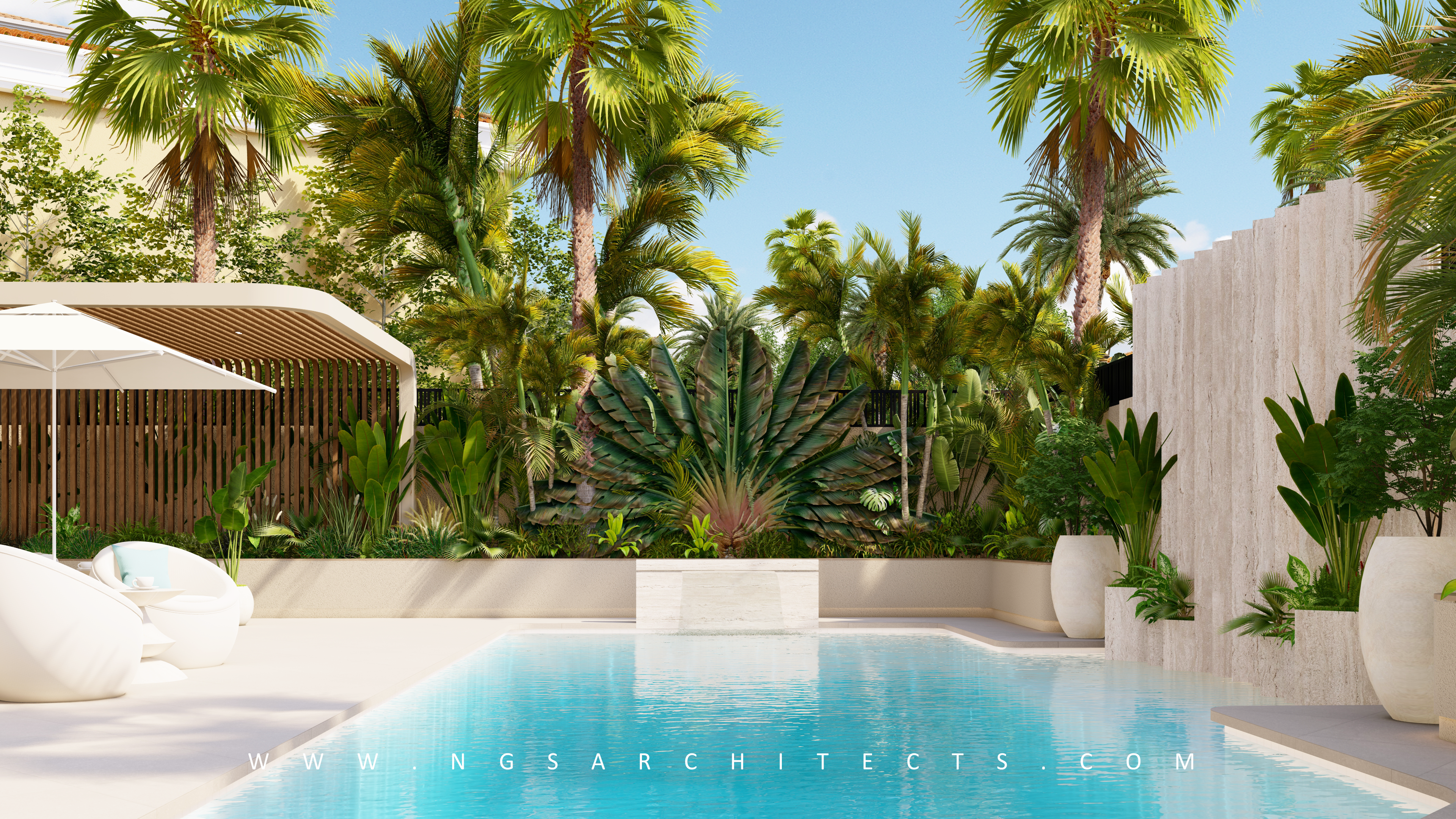 The Villa Community - Centro CC10 - Villa 7 - Dubai - UAE - Landscape Design (Client - Private)