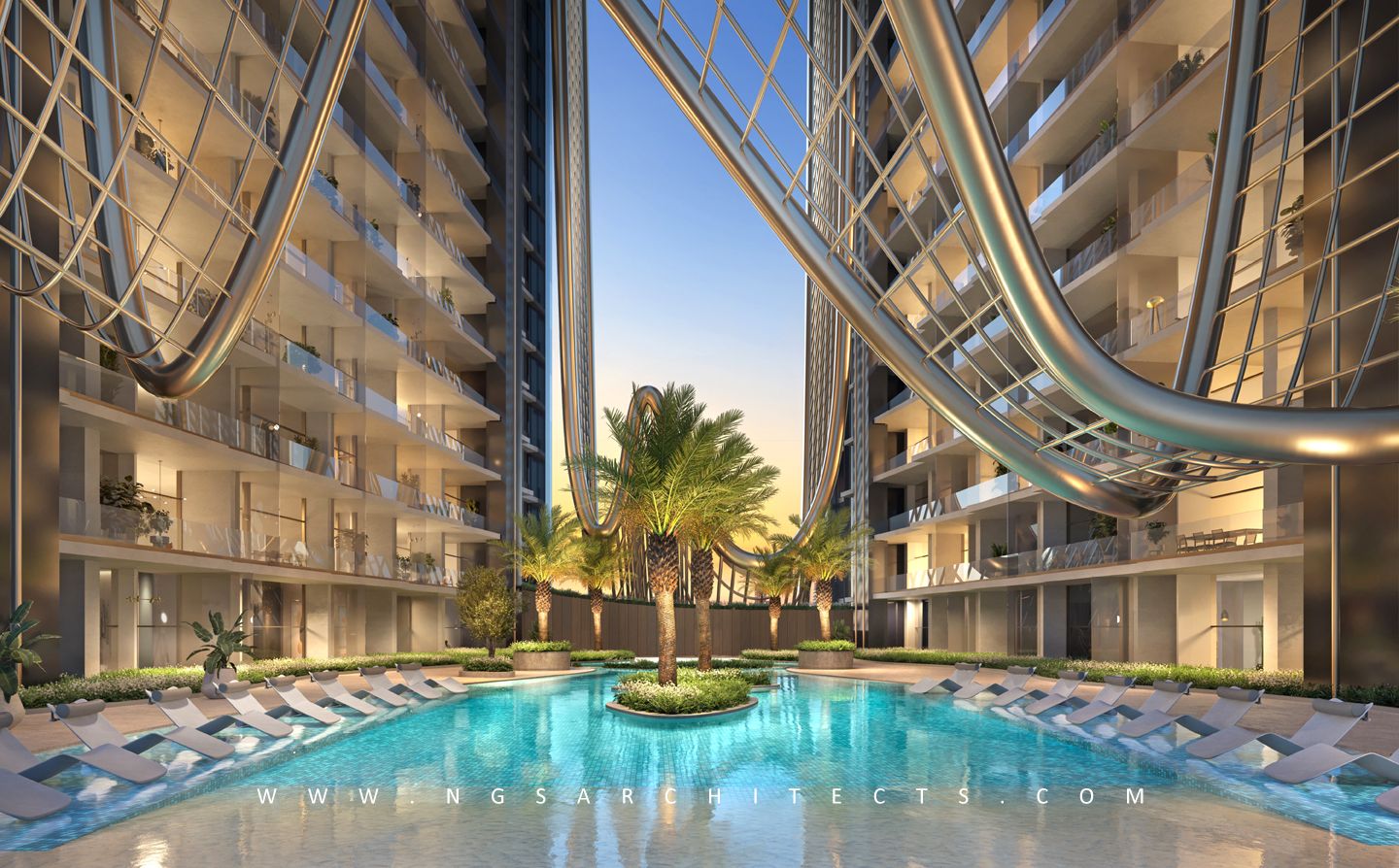 Sky Hills Residence - Landscape Design - Al Barsha South - Dubai