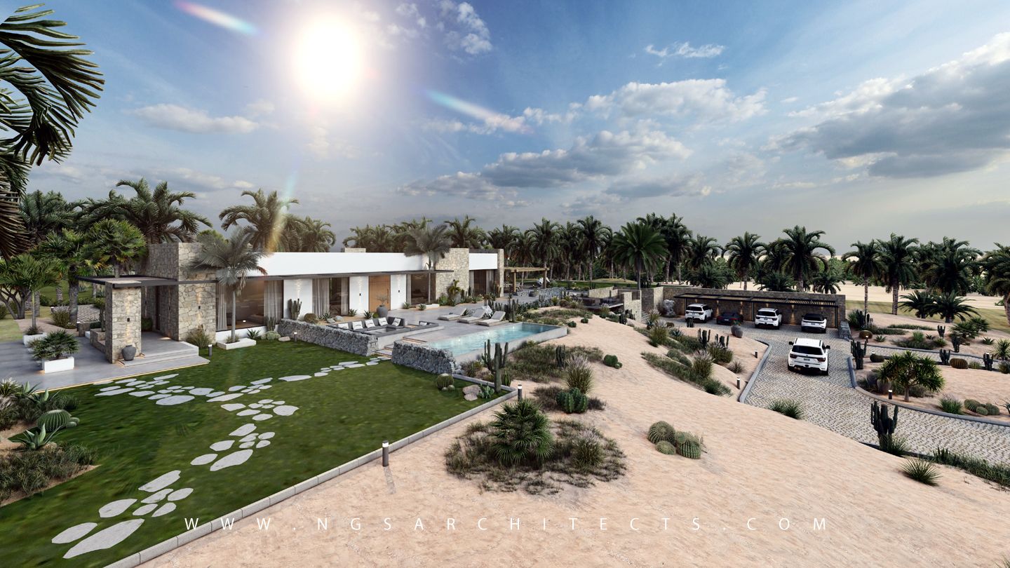 Sharjah - Villa Arida - Architecture - Landscape Design