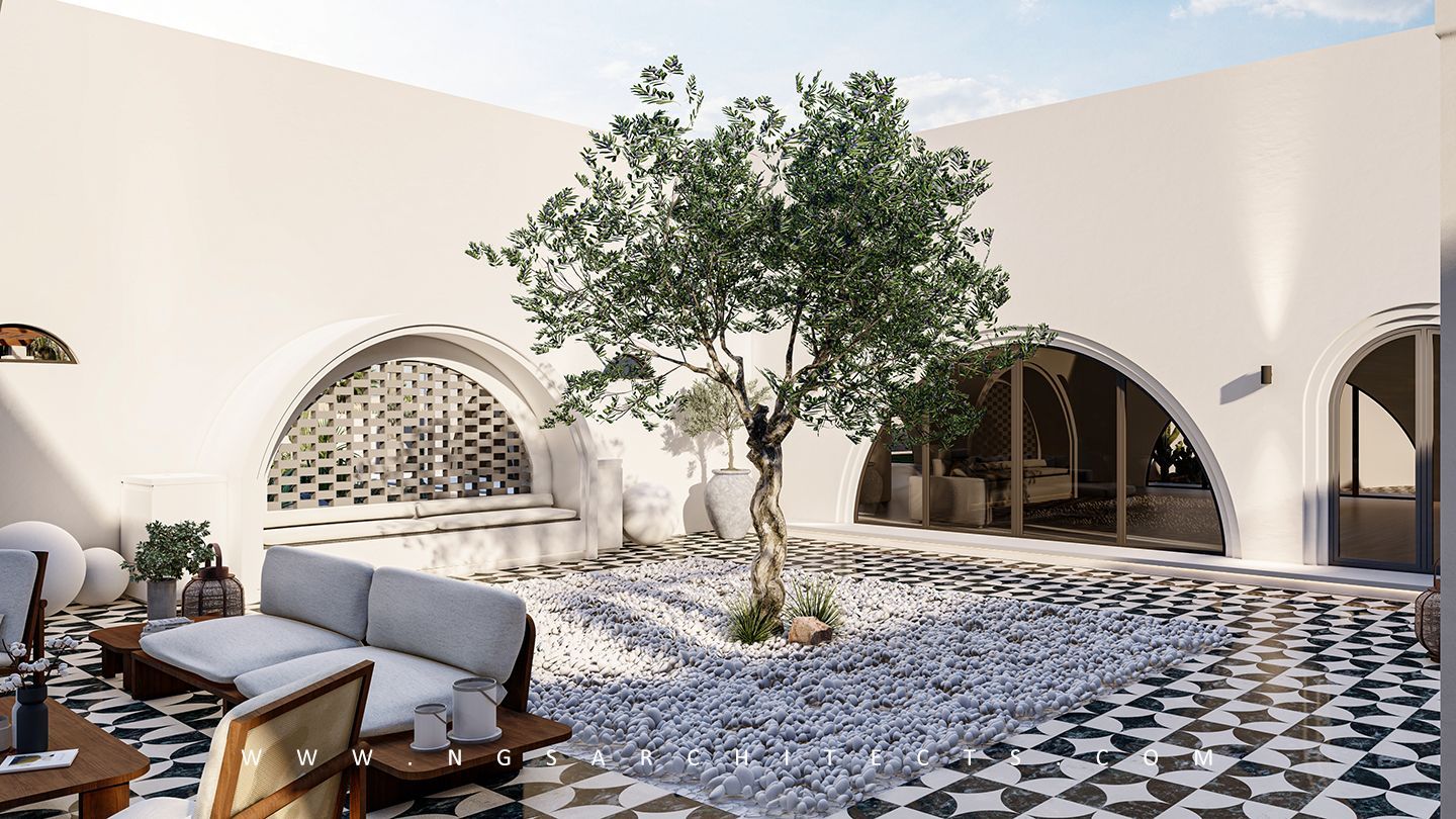 Sharjah - Villa Oasis - Architecture Design