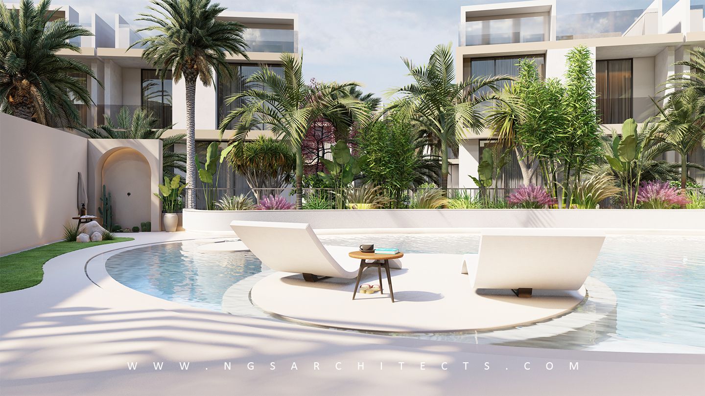 Dubai Hills Estate - UAE - Golf Grove Villa122 - Design and Build - Landscape Architecture