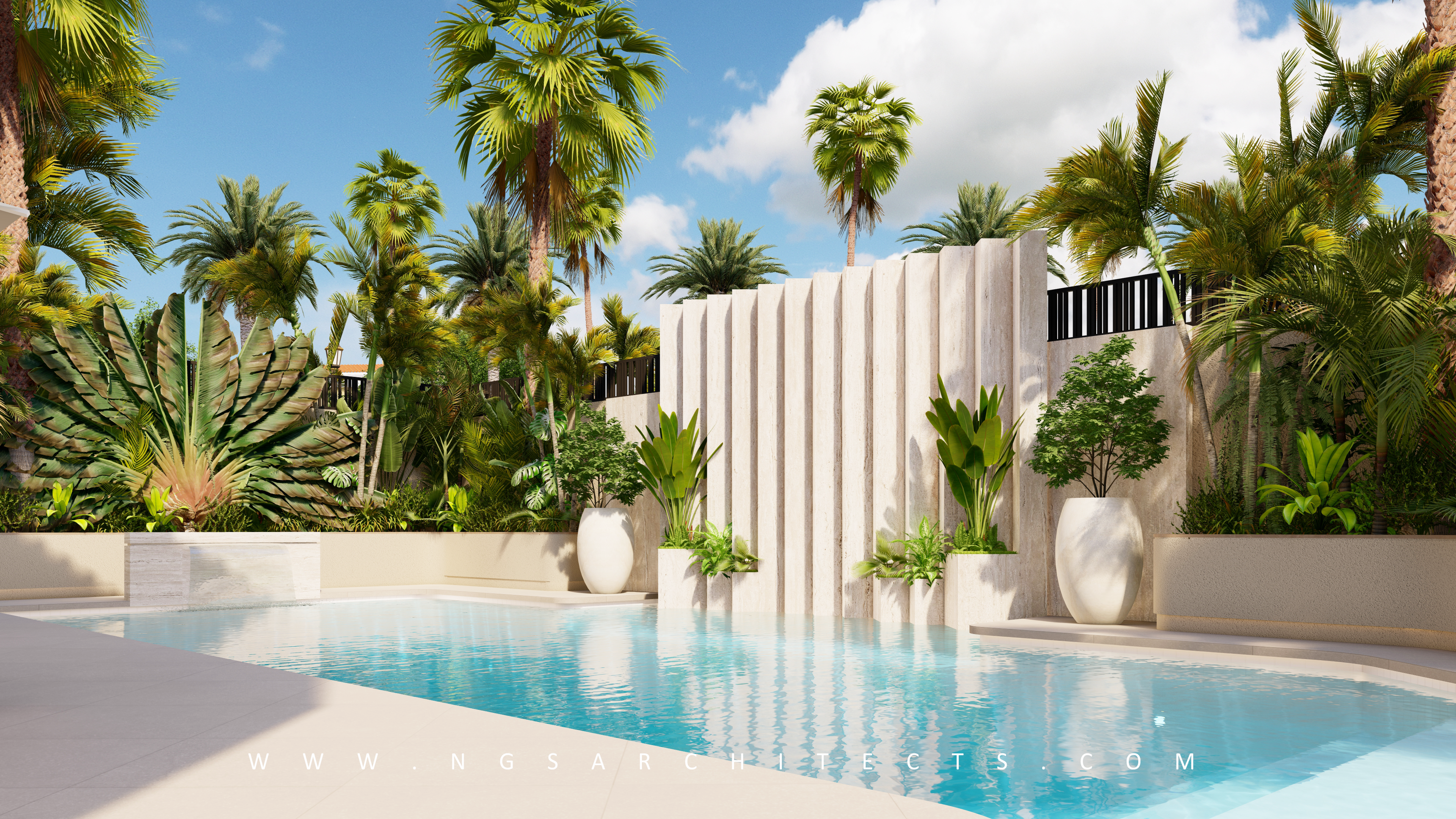 The Villa Community - Centro CC10 - Villa 7 - Dubai - UAE - Landscape Design (Client - Private)