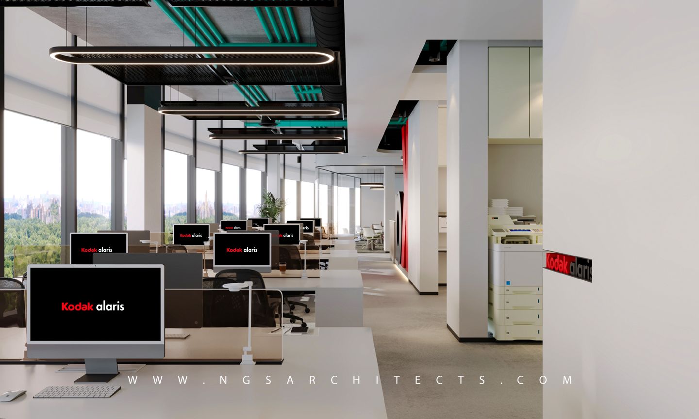 Kodak Alaris - Office Interior Design & Build - Production City - Dubai - UAE