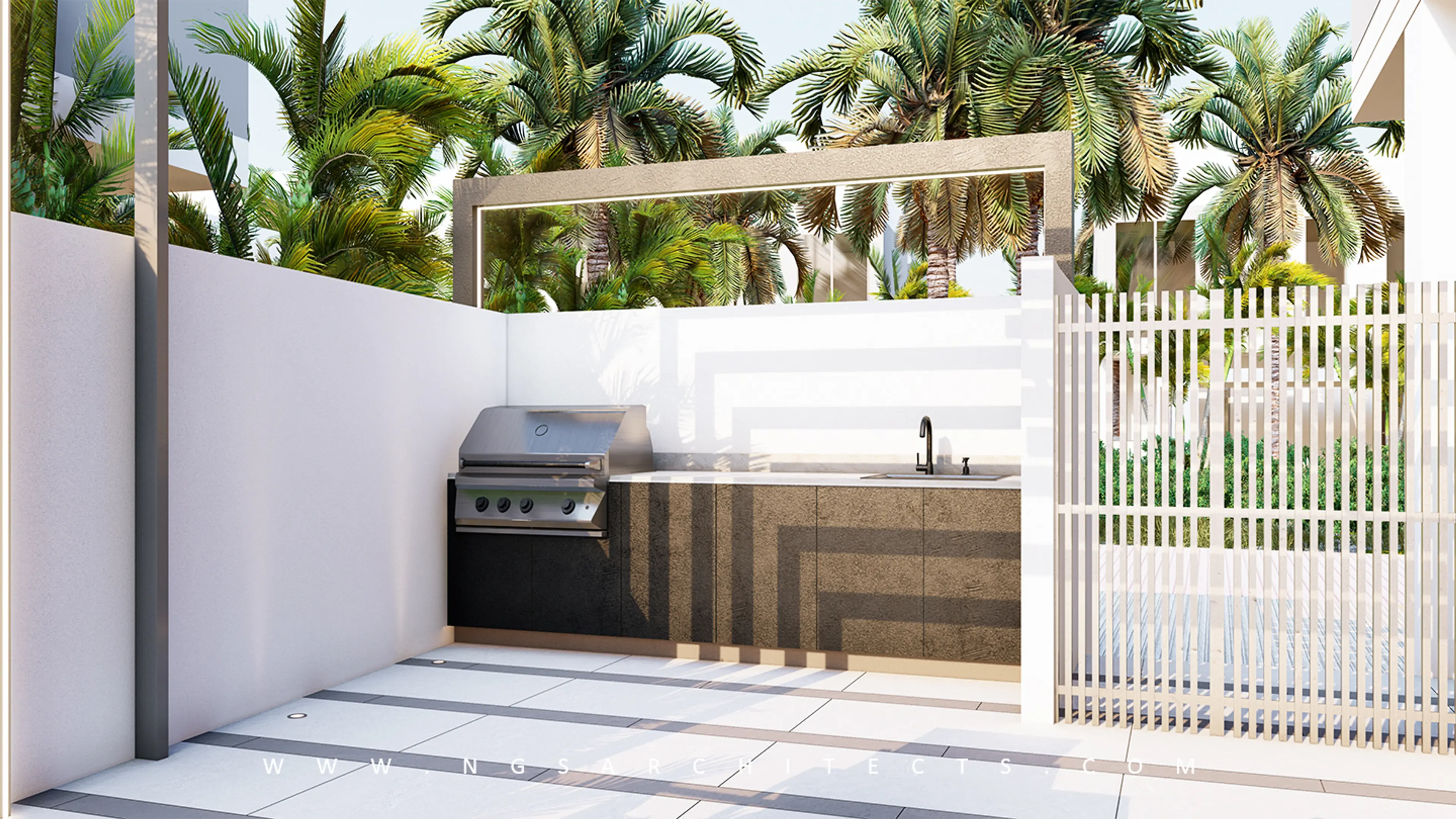 Golf Grove V.145 - Landscape & Architecture Design - Dubai Hills Estate - UAE