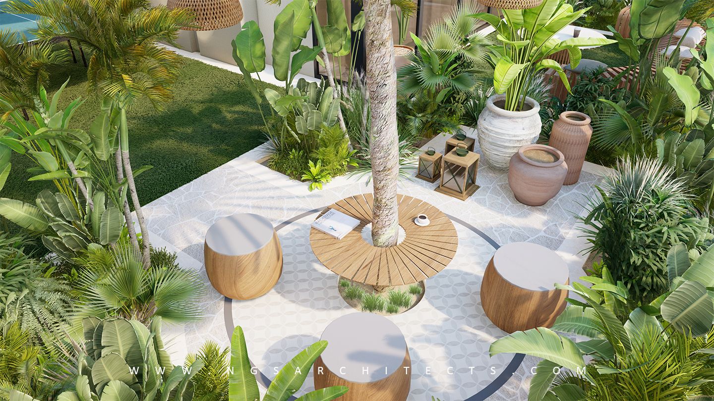 Golf Place - Dubai Hills Estate - Congo Inspired Landscape Design - Dubai - UAE