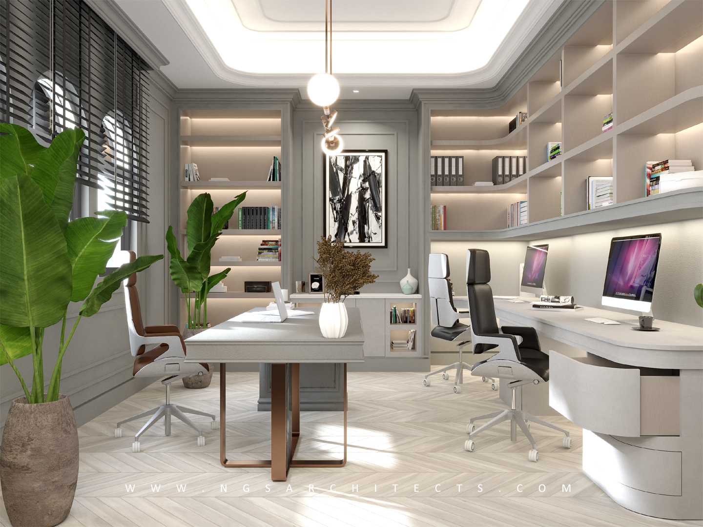 The Villa Community - CC4 - Design and Build - Interior Design - Study