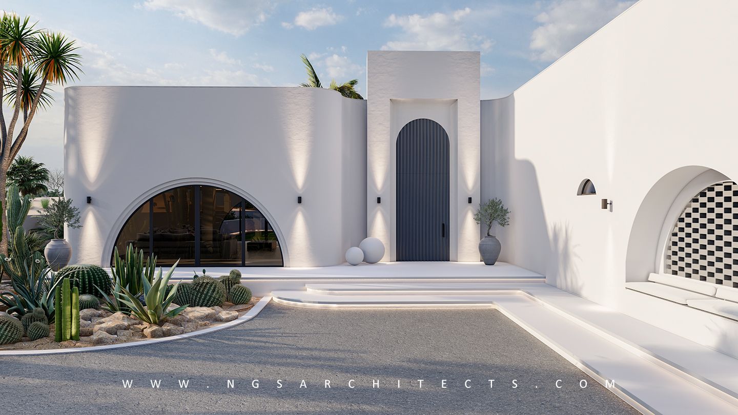 Sharjah - Villa Oasis - Architecture Design