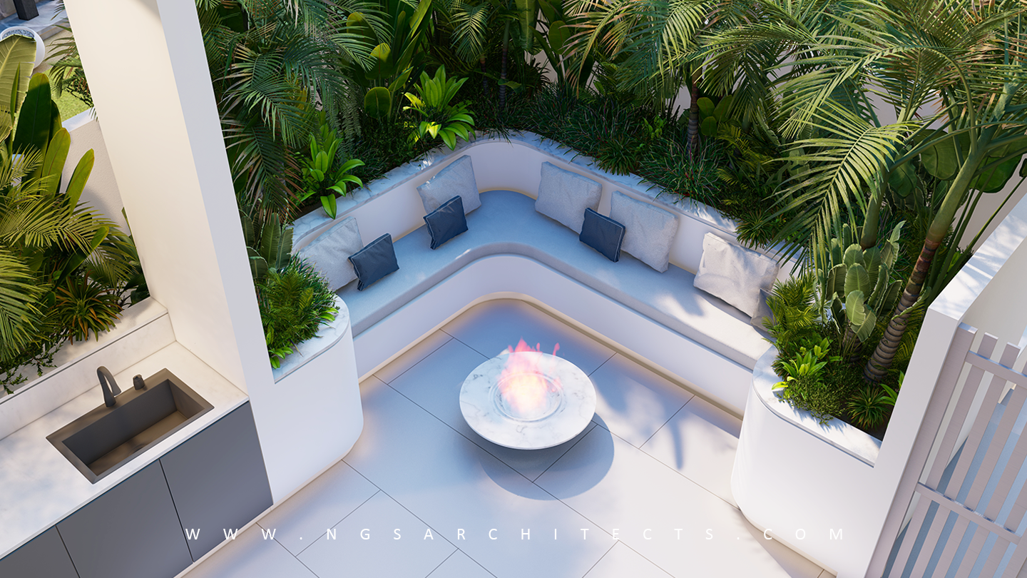 Golf Grove V93 - Landscape Design - Dubai Hills Estate - UAE