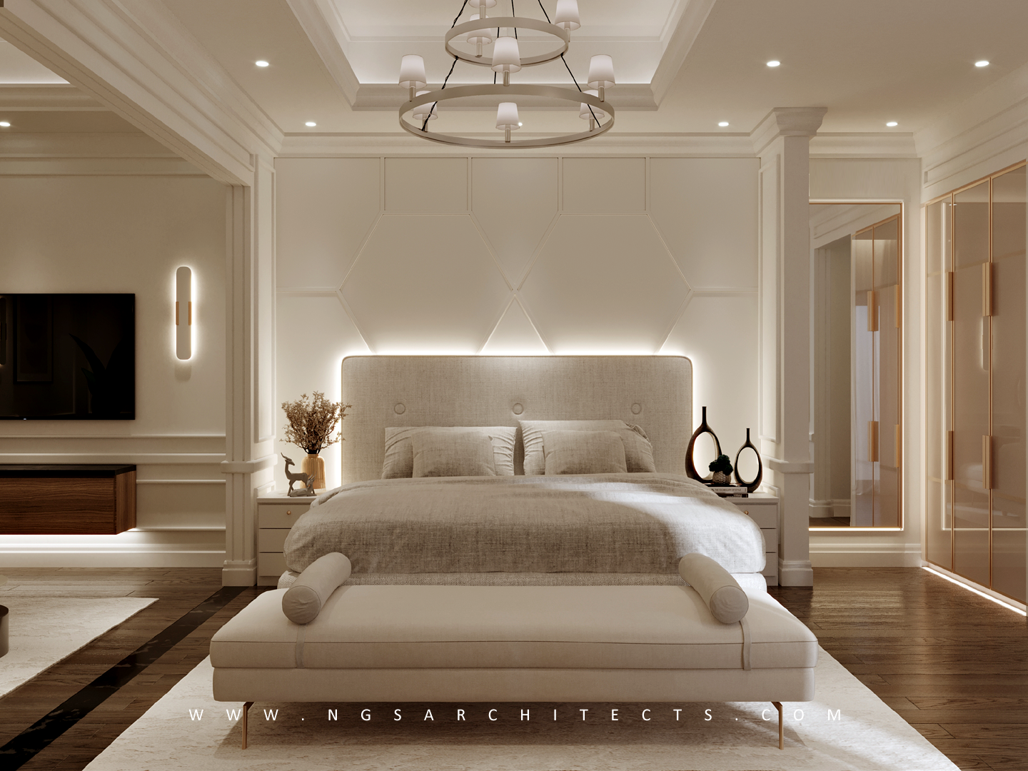The Villa Community - V18 - Design and Build - Interior Design - Master Bedroom