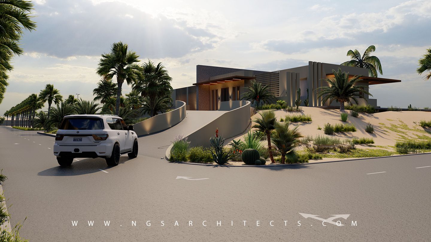 Sharjah - Sandscape Retreat - Architecture Design